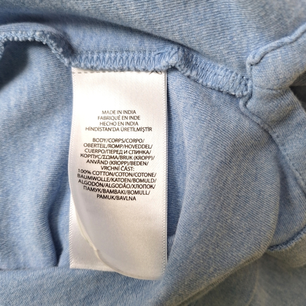 Polo Ralph Lauren Men's Light Blue Short Sleeved Cotton Polo Shirt - Size XLT - Picture 9 of 9